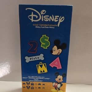 Disney Mickey Font Cricut Cartridge